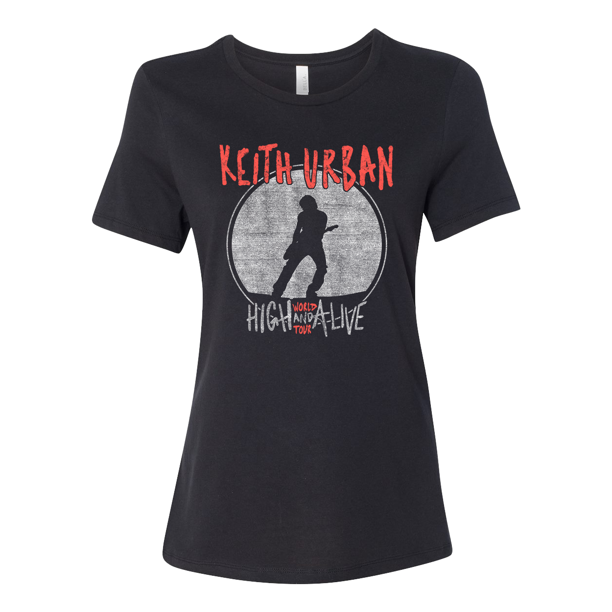 Ladies HIGH AND ALIVE WORLD TOUR Tee