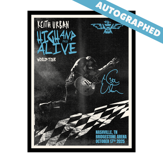 [SIGNED] Framed Nashville Event Poster (Pre-Order)