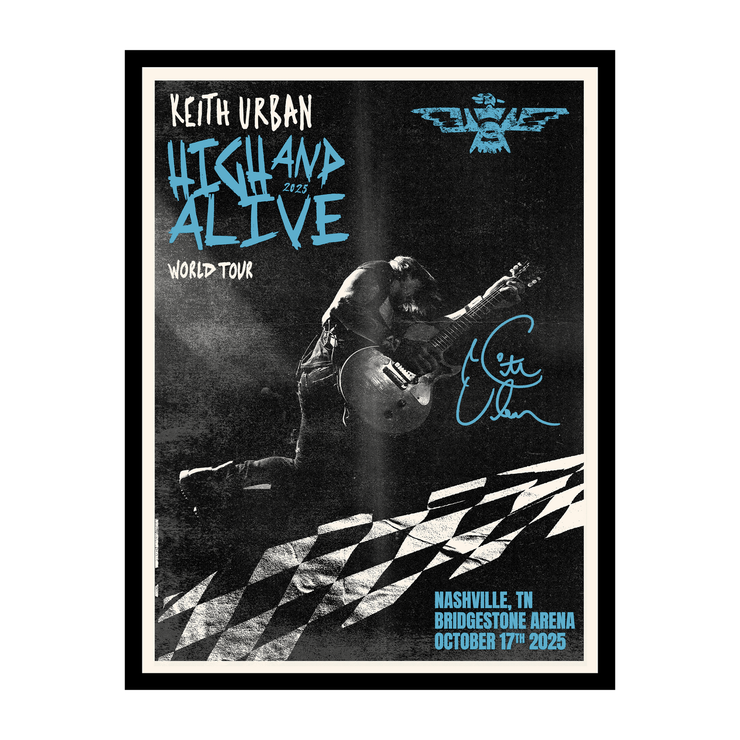 [SIGNED] Framed Nashville Event Poster (Pre-Order)